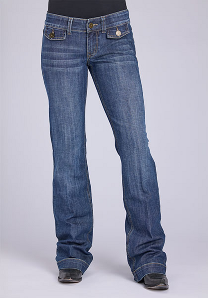 low rise ladies jeans