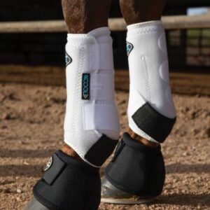Medicine Boots for Horses in White Color