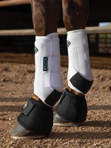 Medicine Boots for Horses in White Color