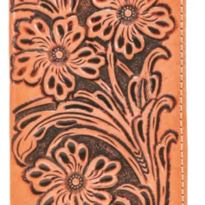 Hooey Hand Tooled Floral Wallet
