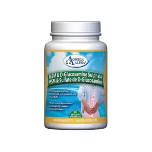 MSM & D-Glucosamine Sulphate By Omega Alpha
