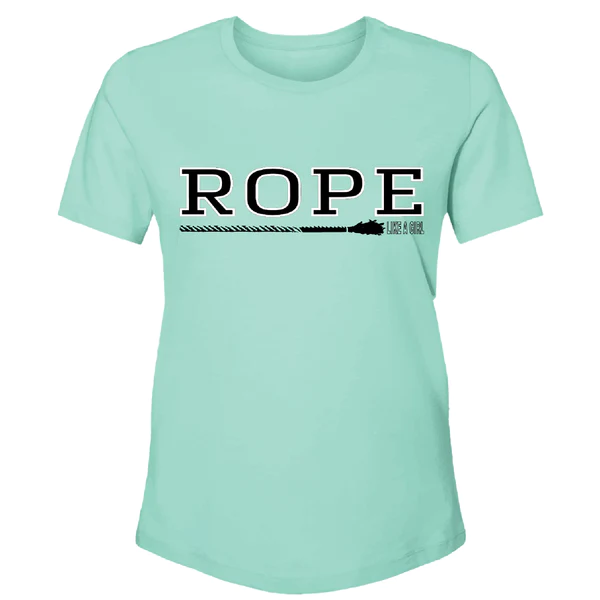 YOUTH “ROPE” TEAL T-SHIRT