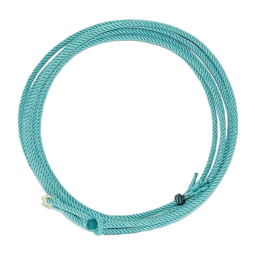 An Aqua Color Four Strand Rope With Core