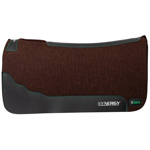 Smarty Contorted Steam Pressed Felt Saddle Pad