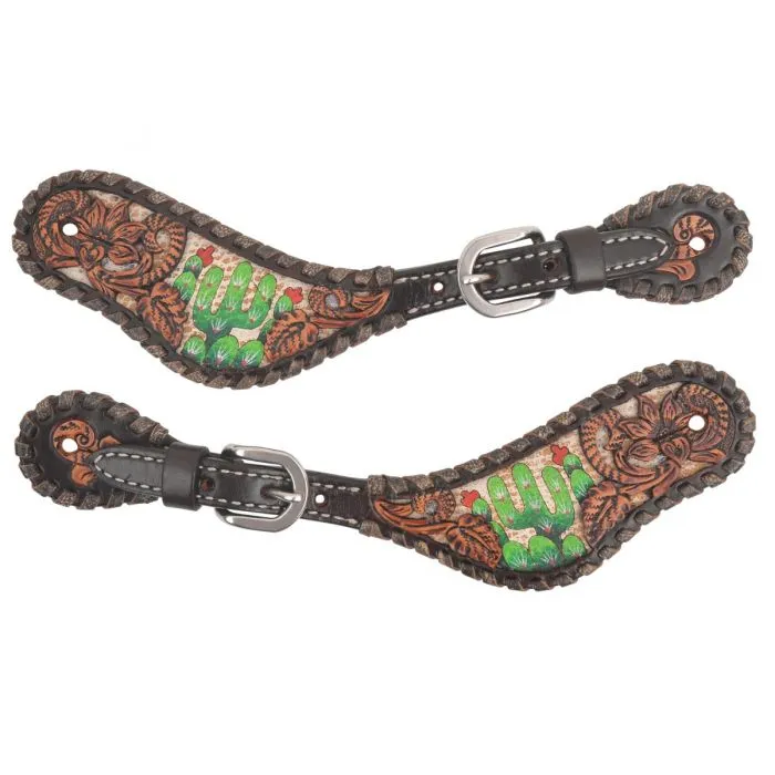 Cactus Country Spur Straps in Color