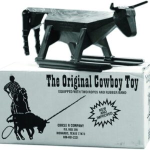 An Original Cowboy Toy in Black Color