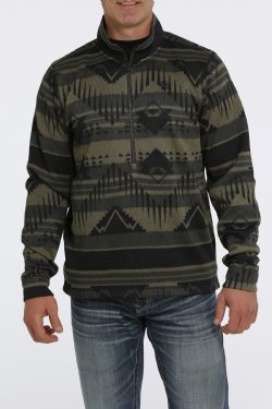 A Man in a Black Sweater With Grey Pattern Copy