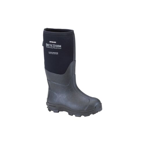 Arctic Storm Black Boots Insulated Mud Boots