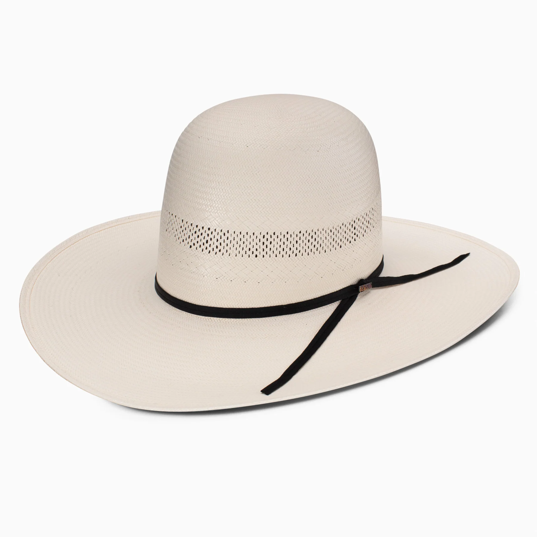 resistol open crown straw cowboy hat canada