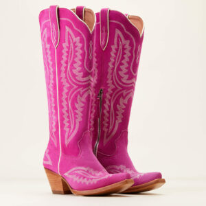 ariat pink tall cownbot boot casanova