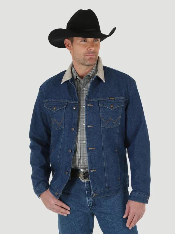 Wrangler lined denim jacket Canada