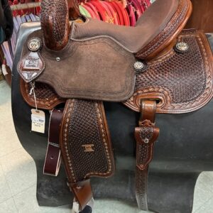 barrel saddle with flex tree