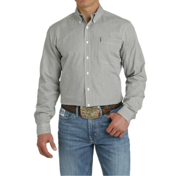 mens cinch pin stripe