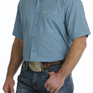 Cinch Short Sleeve Button Up