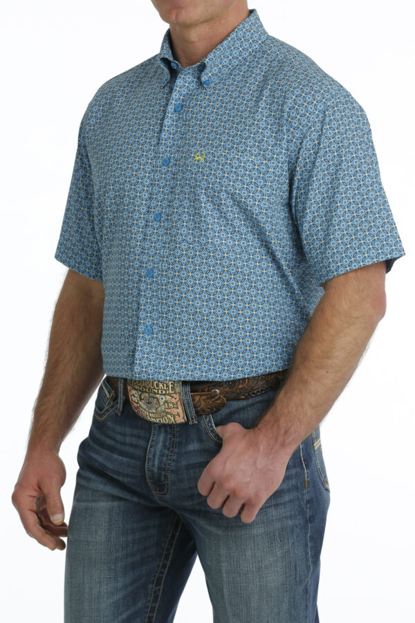 Cinch Short Sleeve Button Up