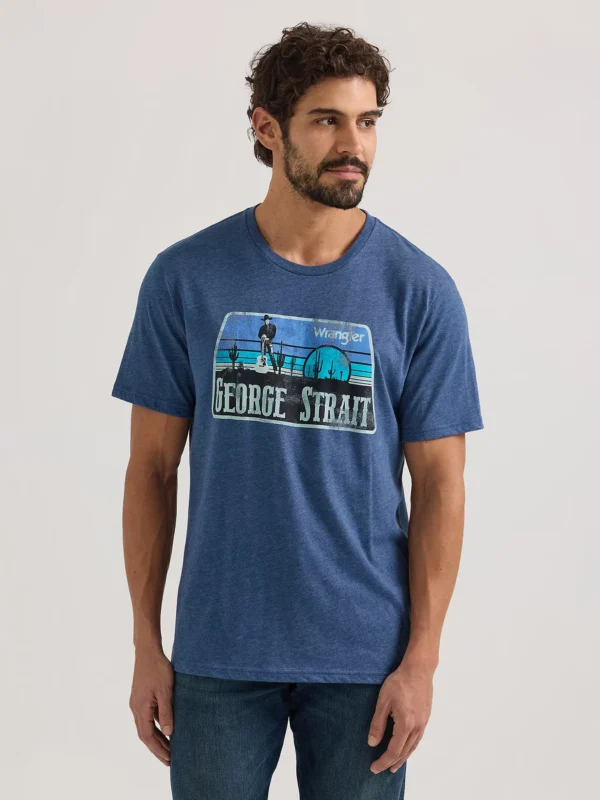 MEN'S GEORGE STRAIT SHORT SLEEVE GRAPHIC T-SHIRT