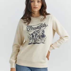 WOMEN'S WRANGLER CREW PULLOVER