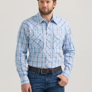 MEN'S 20X® COMPETITION ADVANCED COMFORT LONG SLEEVE TWO POCKET WESTERN SNAP SHIRT