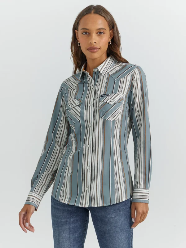 WOMEN'S WRANGLER ALL OCCASION WESTERN SNAP SHIRT