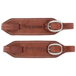 KEN MCNABB SLOBBER STRAPS, RUSSET