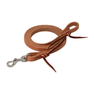 PONY SINGLE-PLY HEAVY HARNESS ROPER REIN, 5/8" X 5-1/2