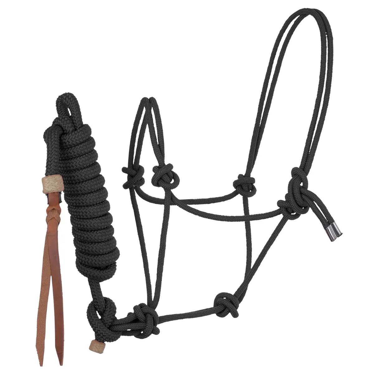 Premium Rope Halter with Lead