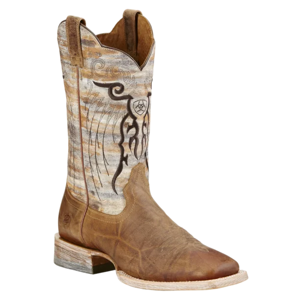 Ariat Men's Mesteno Tan and Marble Western Boots