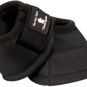 Classic Equine Dy-No Turn Bell Boots Black