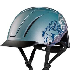 Troxel Spirit Sky Dreamscape Western Riding Helmet