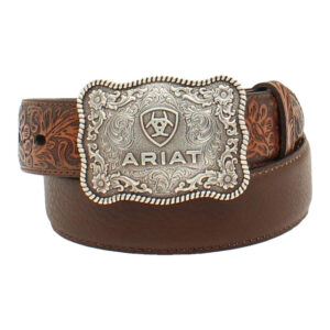 Ariat Boys Leather Belt W/ Buckle