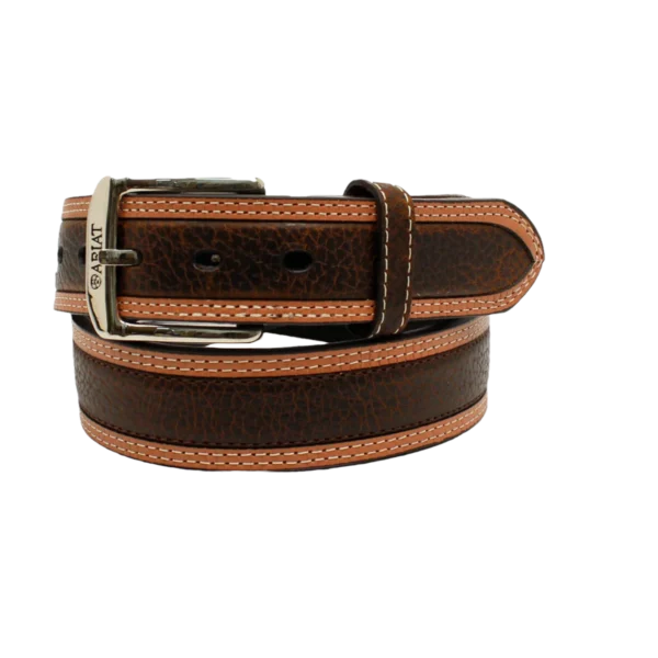 Ariat Men's Diesel Brown Rowdy Leather Belt