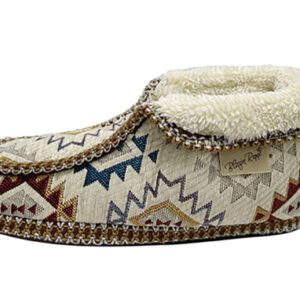 Blazin Roxx Women's Nora Cream Aztec Print Ankle Bootie Slippers