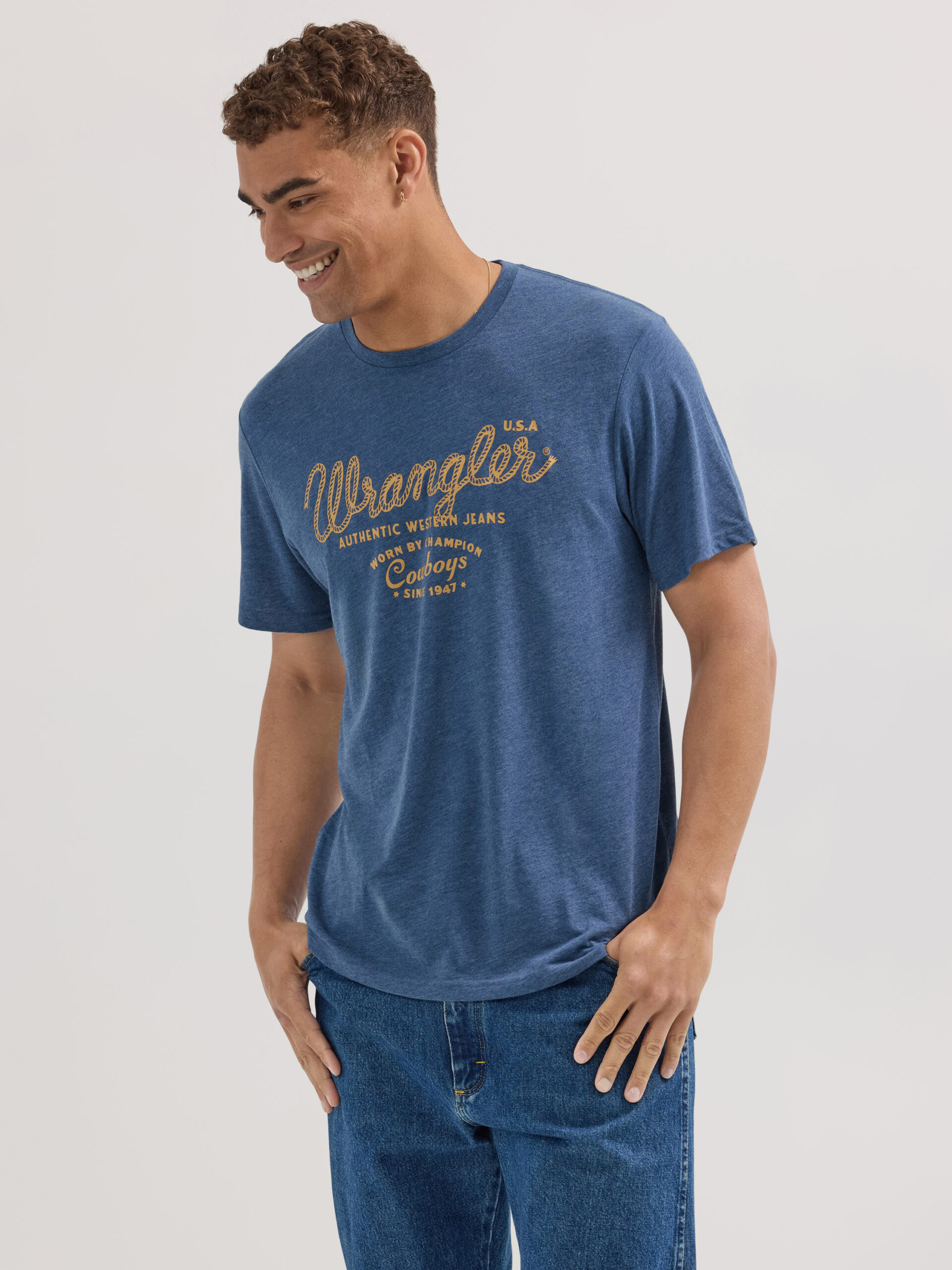 Wrangler® Short Sleeve T-shirt - Regular Fit 112353908