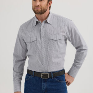 Wrangler® Wrinkle Resist Long Sleeve Shirt - Classic Fit 112355361