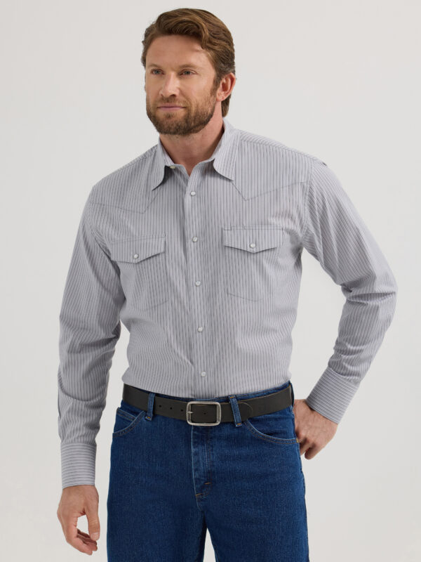 Wrangler® Wrinkle Resist Long Sleeve Shirt - Classic Fit 112355361