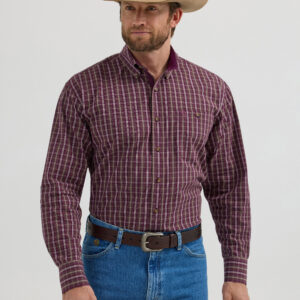 Wrangler® George Strait Collection One Pocket Long Sleeve Shirt