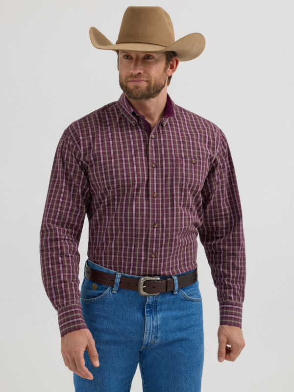 Wrangler® George Strait Collection One Pocket Long Sleeve Shirt