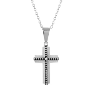 Ingrained in Faith Cross Necklace