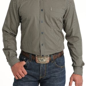 mens cinch geo print