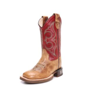 Old West Childrens Square Toe Cowboy Boots