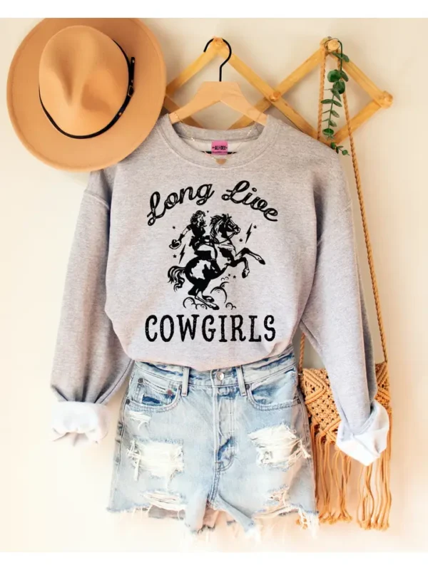 Long Live Cowgirls Crewneck