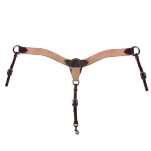 Contoured Rough-Out Breast Collar 1165RO