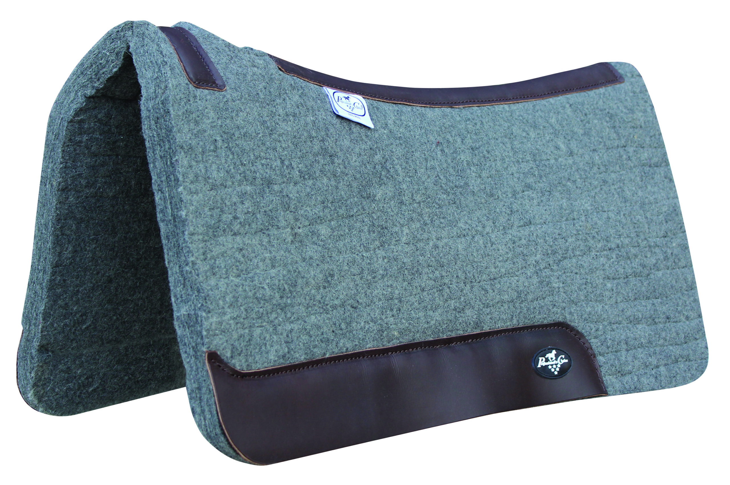 DELUXE 100% WOOL PAD 1.25" PCWFPD200-GRY