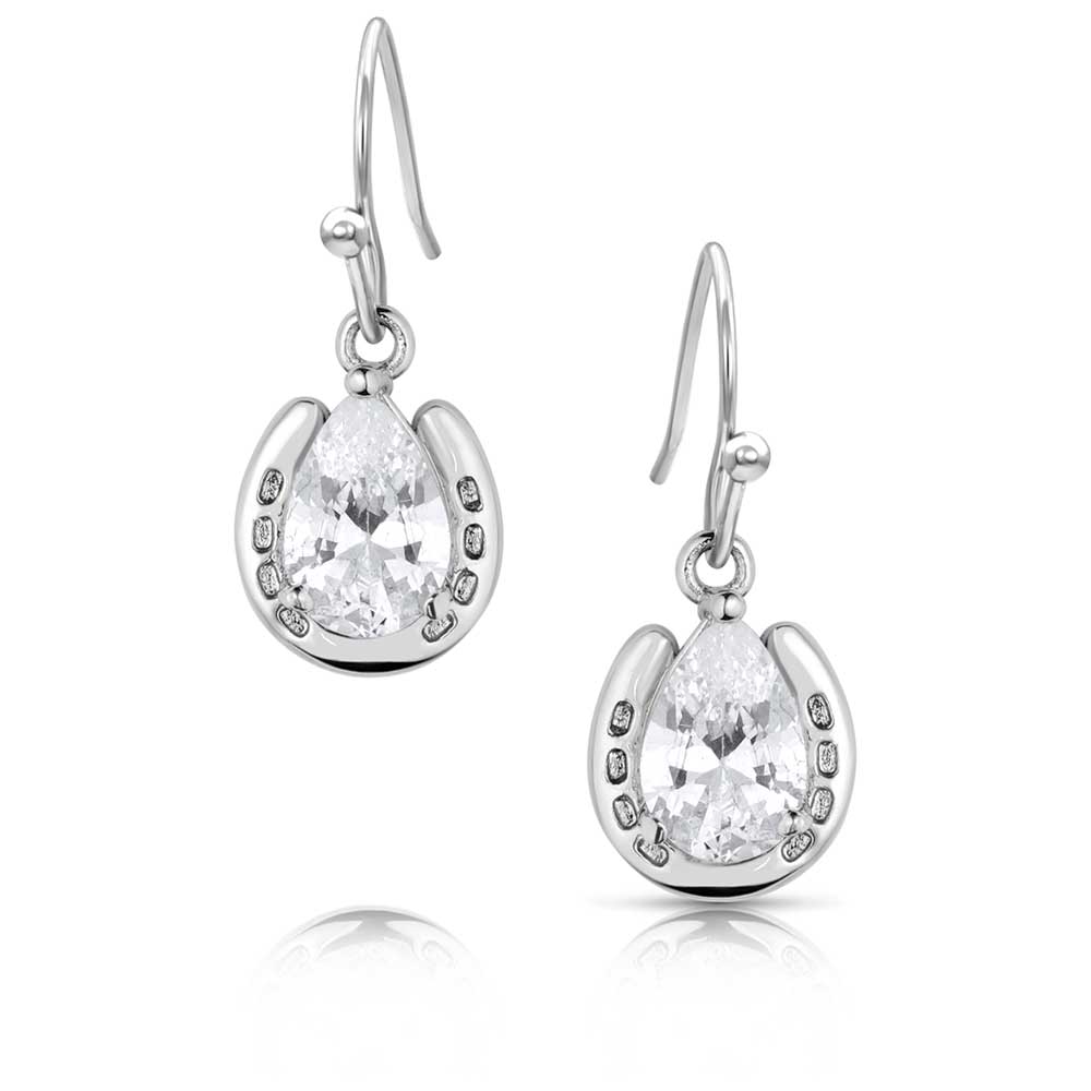 Lucky Trot Crystal Earrings - QER5973