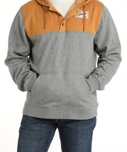 Men's Color Blocked Hoodie - MWK1917001