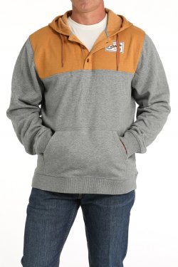 Men's Color Blocked Hoodie - MWK1917001