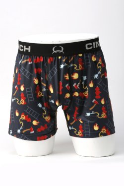 Men's Loose Fit Firehose Boxer Brief - MXY6011003