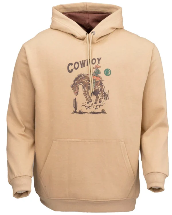 Diana Comfy Graphic Hoodie - 40279-TAN