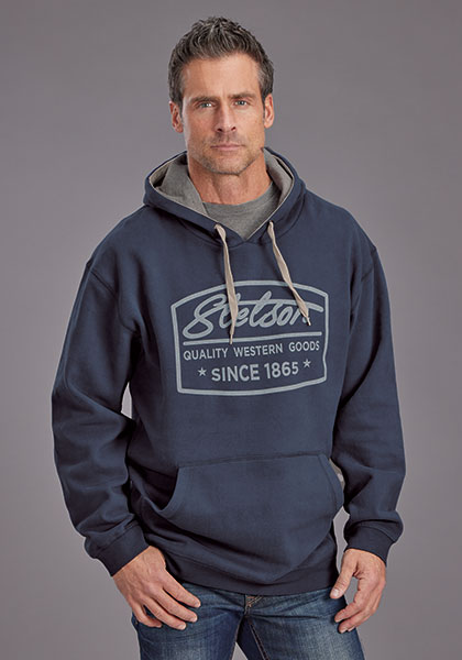 MENS OUTERWEAR STETSON HOODY - 11-097-0562-0928