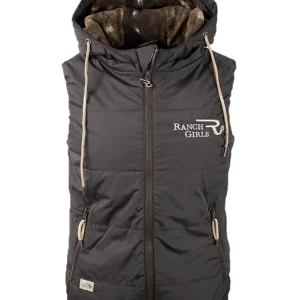 Ranch Girls Hooded Vest `PAM`